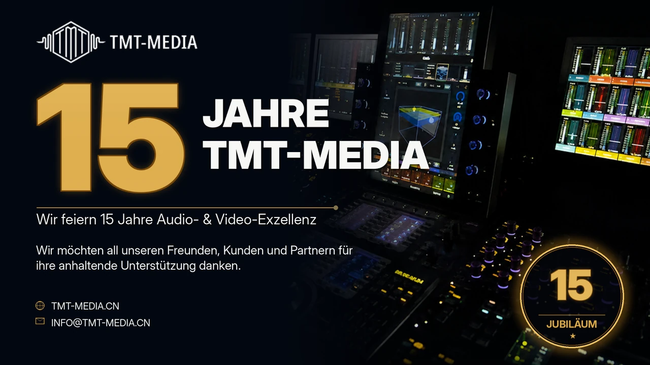 TMT-Media Ankündigung zum 15-jährigen Jubiläum